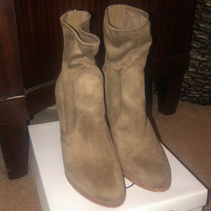 Aldo Taupe ankle booties